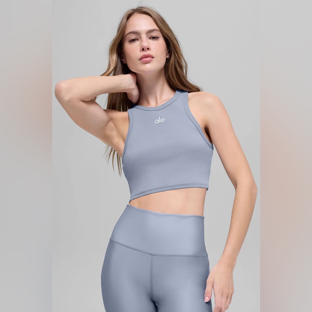Alo Yoga Aspire Tank Winter Frost M - Picture 2 of 8